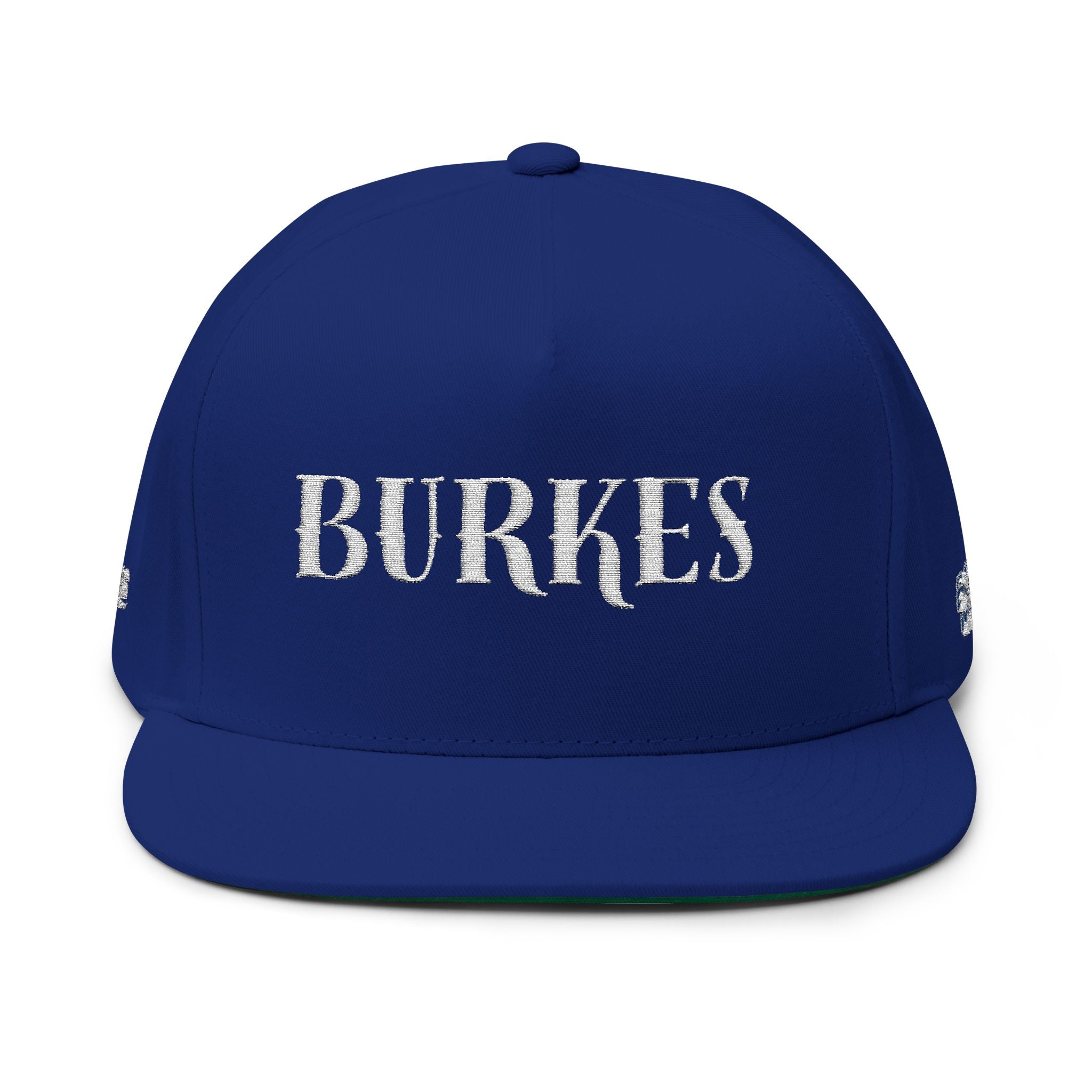 Burkes Brand Flat Bill Cap (Embroidery)