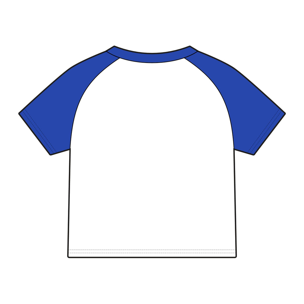 Micro Rib Raglan Baby Tee