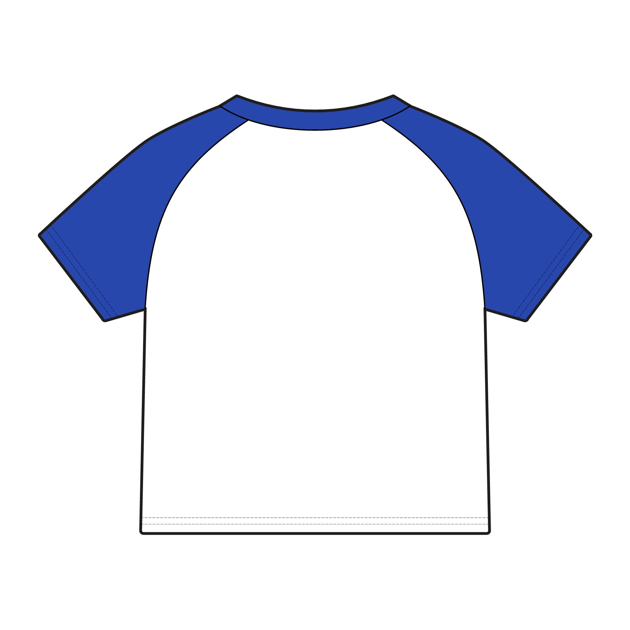Micro Rib Raglan Baby Tee