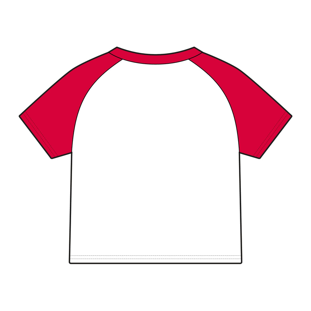 Micro Rib Raglan Baby Tee