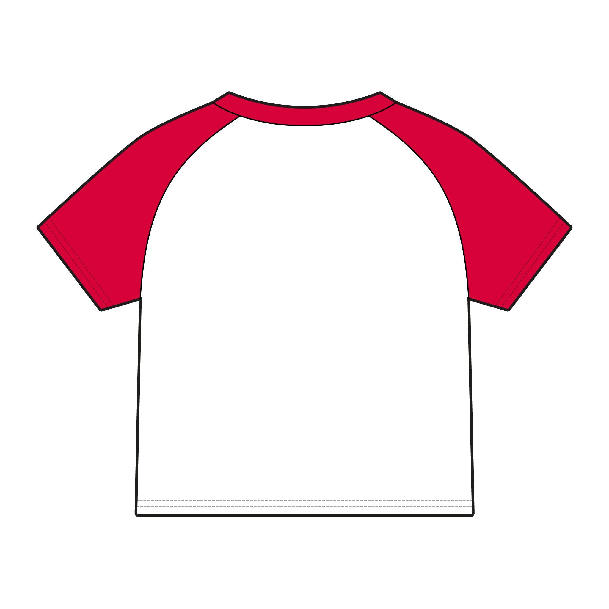 Micro Rib Raglan Baby Tee