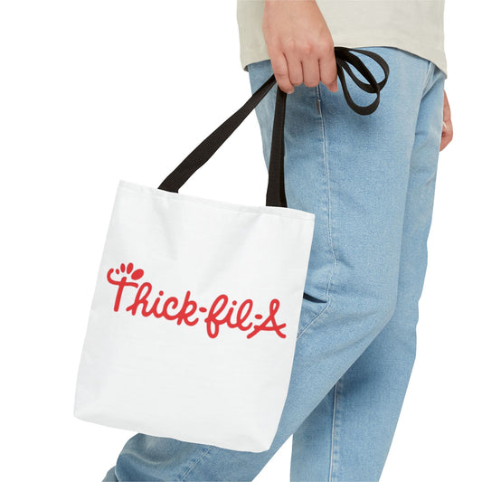 Thick fil A Tote Bag