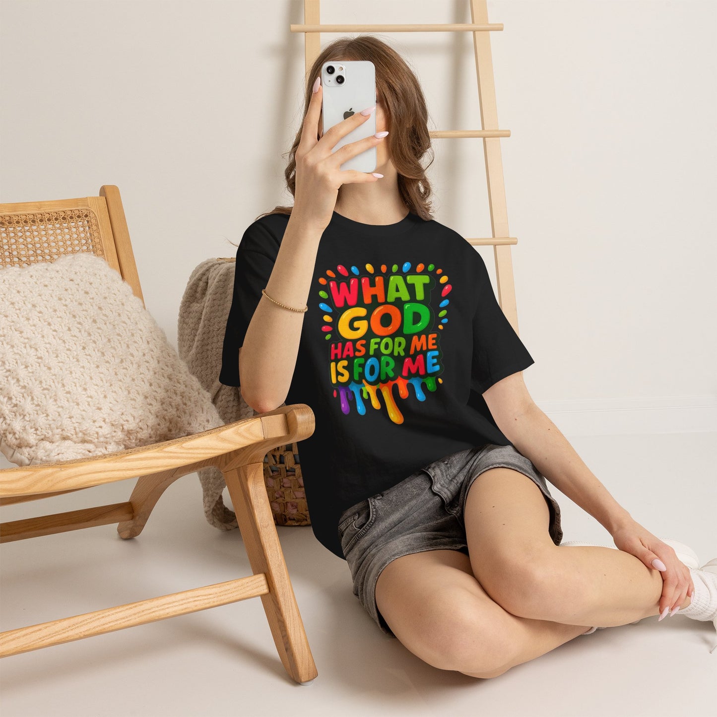Unisex what god Cotton Tee