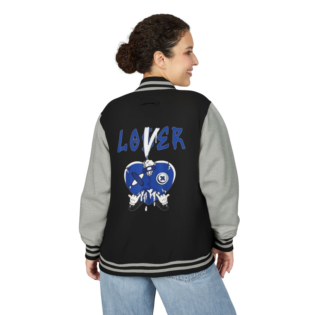 Unisex Lover Heavyweight Letterman Jacket