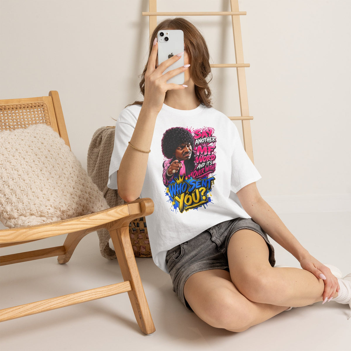 Unisex say another MF Cotton Tee