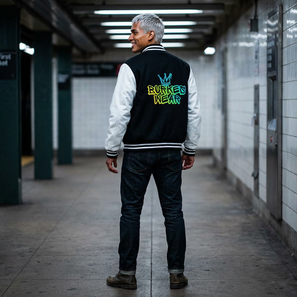 Unisex Burkes Heavyweight Letterman Jacket