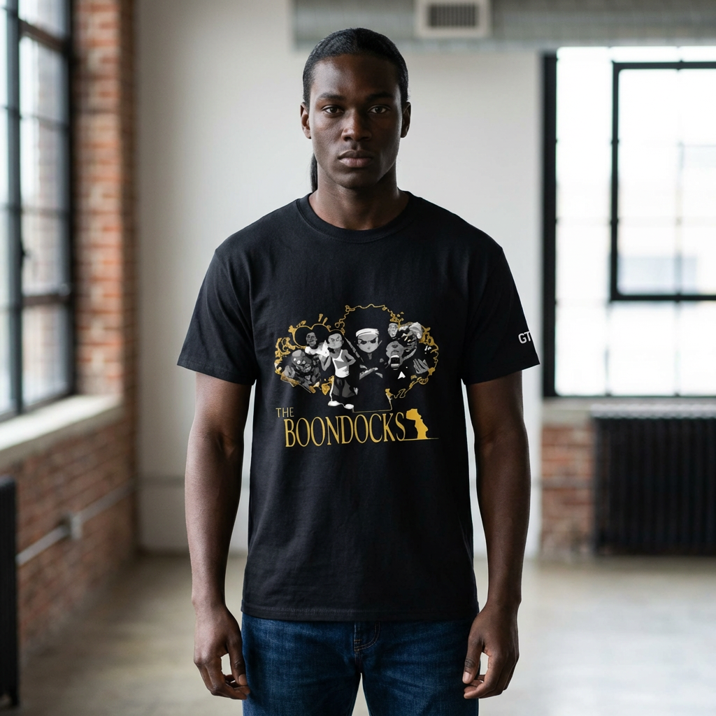 Unisex boondocks Heavy Cotton Tee