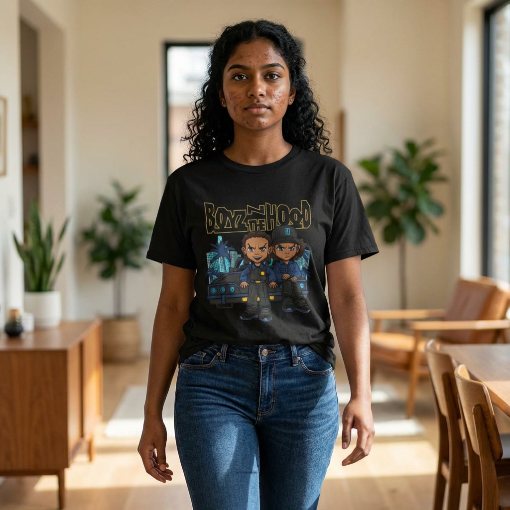 Unisex Boyz N the hood Heavy Cotton Tee