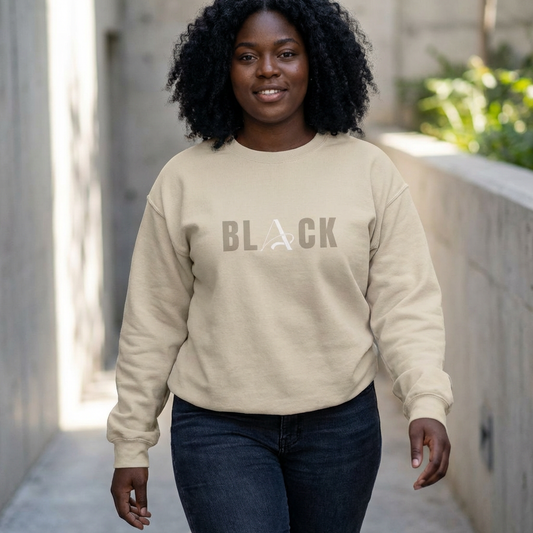 Unisex Black Heavy Blend Sweatshirt