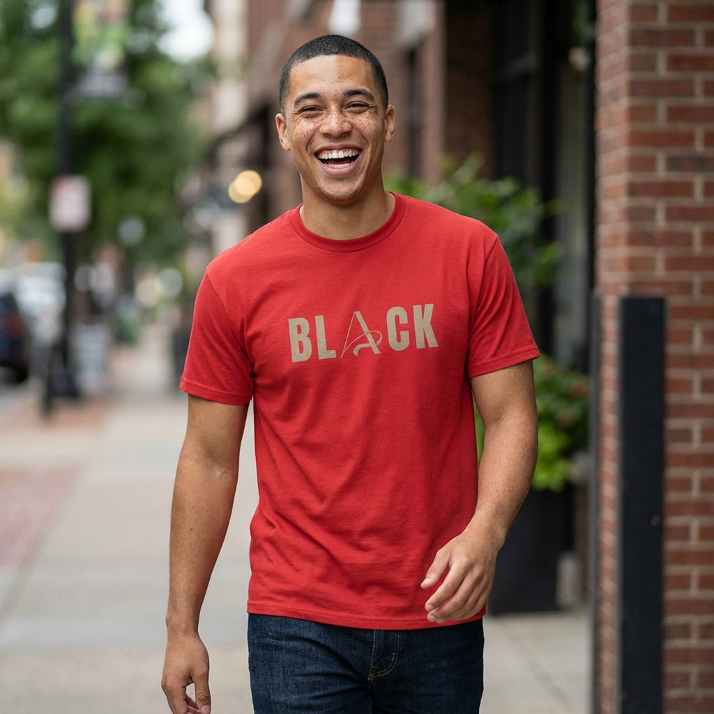 Black unisex Tee