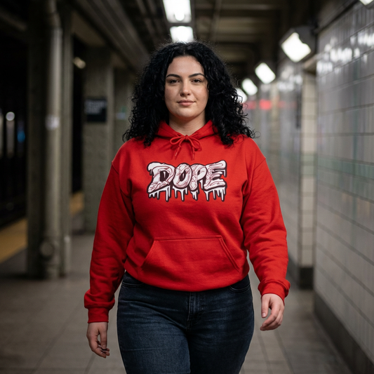 Unisex Dope Hooded Sweatshirt