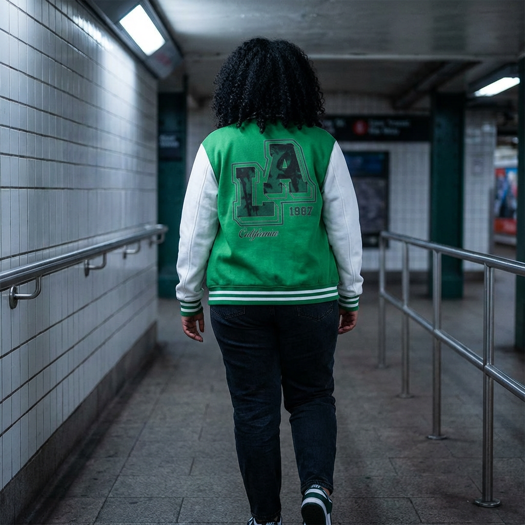 Unisex LA Heavyweight Letterman Jacket