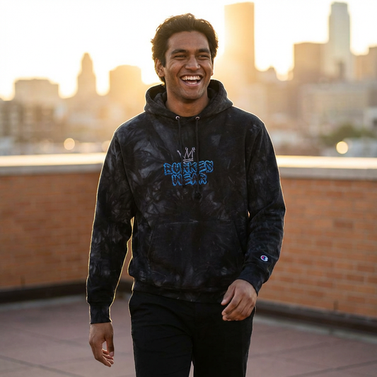 Unisex Burkes Tie-Dye Hoodie (Embroidery)