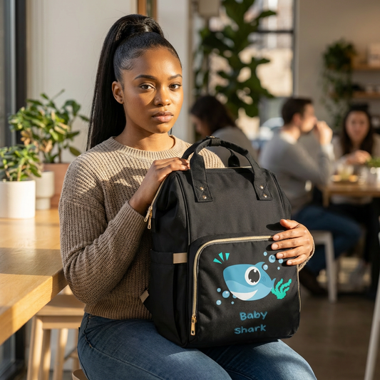 Baby shark Diaper Backpack