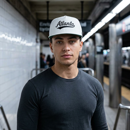 Atlanta Flat Bill Cap (Embroidery)