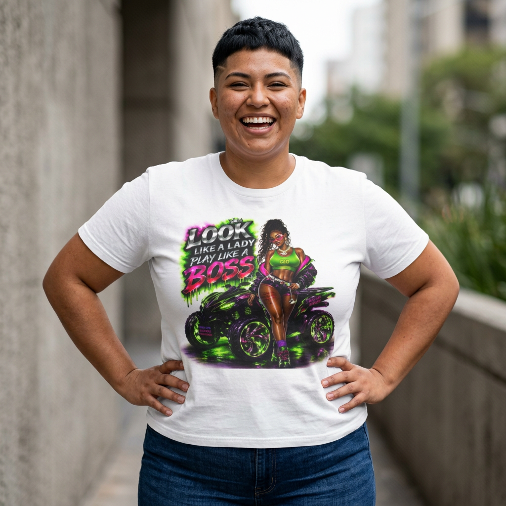 Look like a lady Softstyle T-Shirt