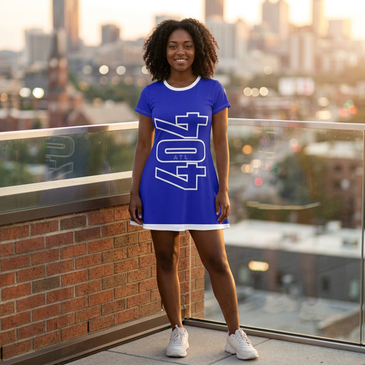 404 ATL T-Shirt Dress