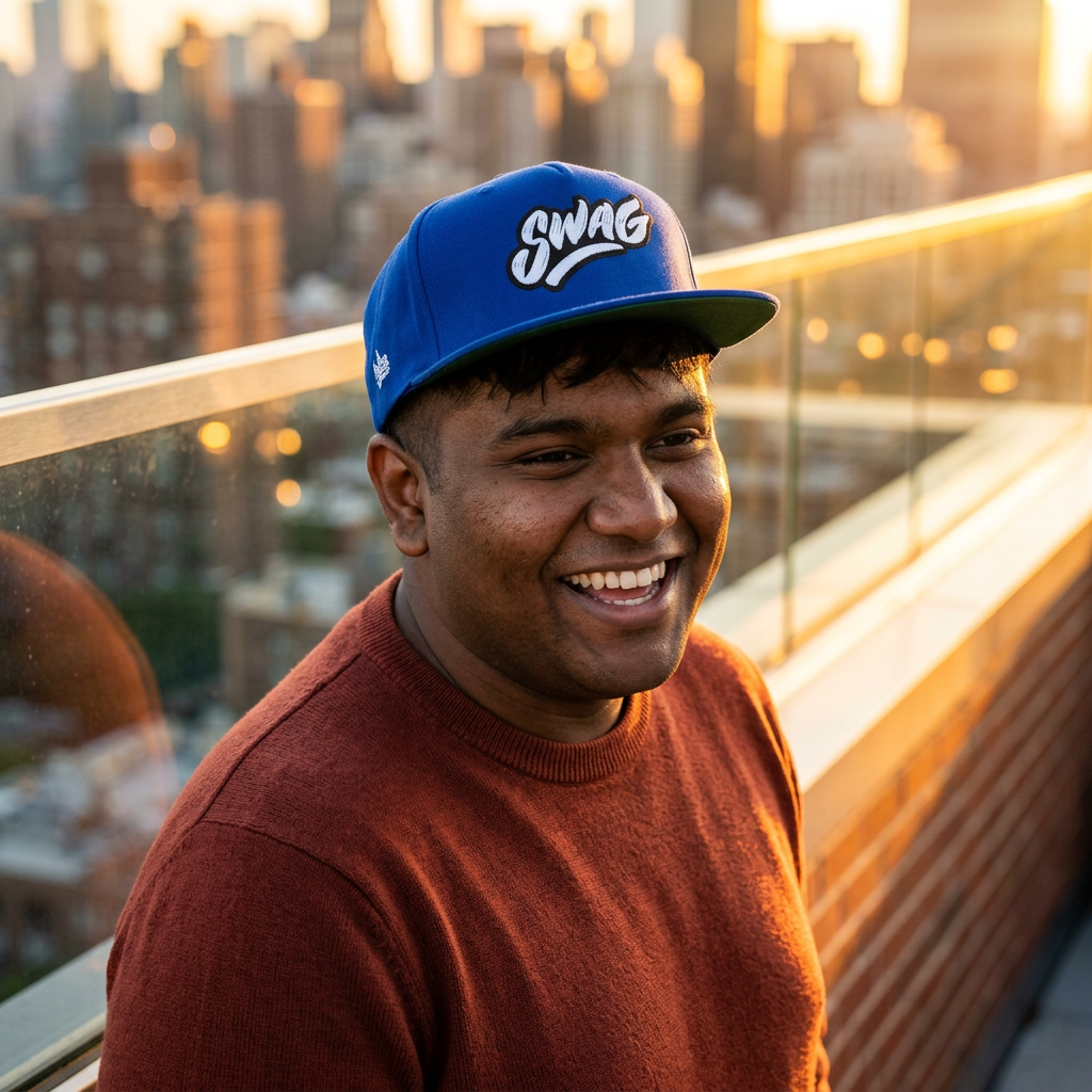 Swag Flat Bill Cap (Embroidery)