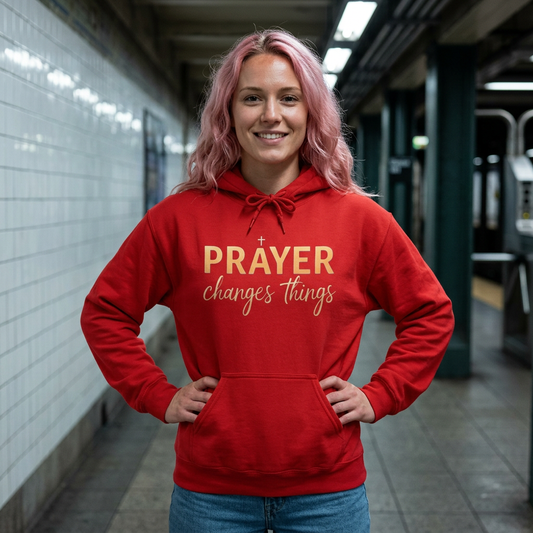 Prayer Hooded Sweatshirt