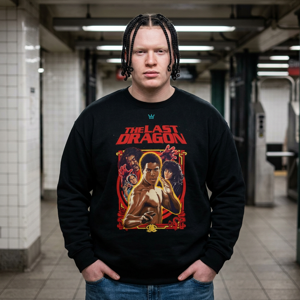 Unisex The last Dragon Crewneck Sweatshirt