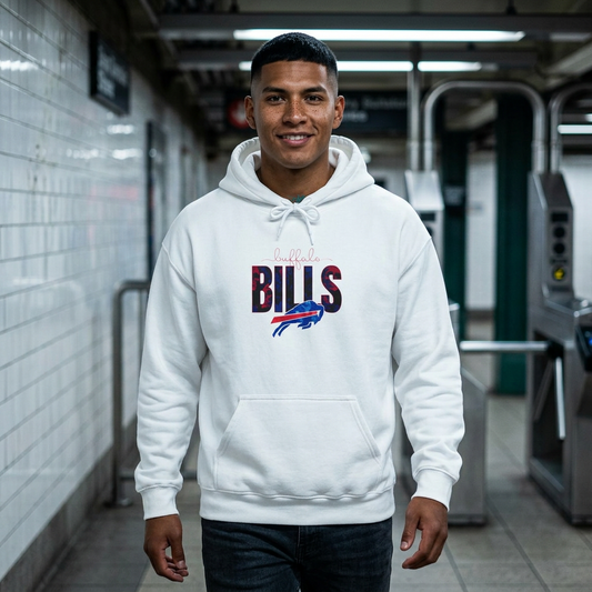 Unisex bills Hooded Sweatshirt