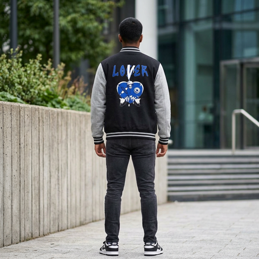 Unisex Lover Heavyweight Letterman Jacket