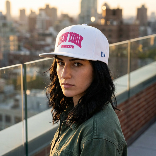 Unisex BK NY Flat Bill Cap (Embroidery)