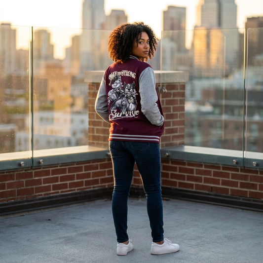 Unisex Heavyweight Letterman Jacket