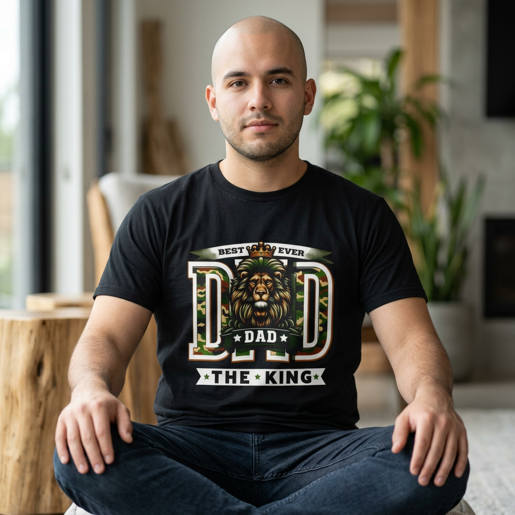 Best Dad Ever Cotton Tee
