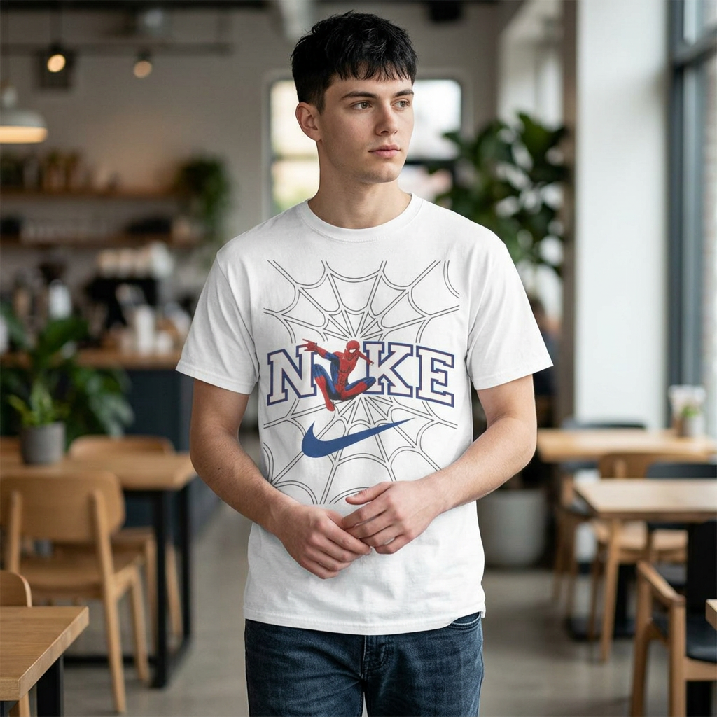 Young boys spider-Man Cotton Tee