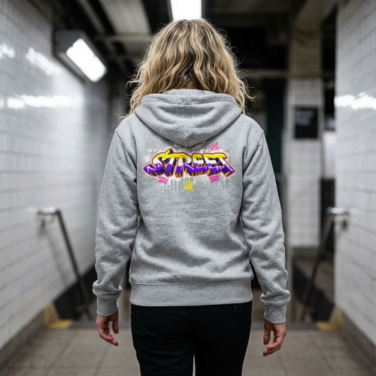 Unisex Full Zip Hooded Sweatshirt