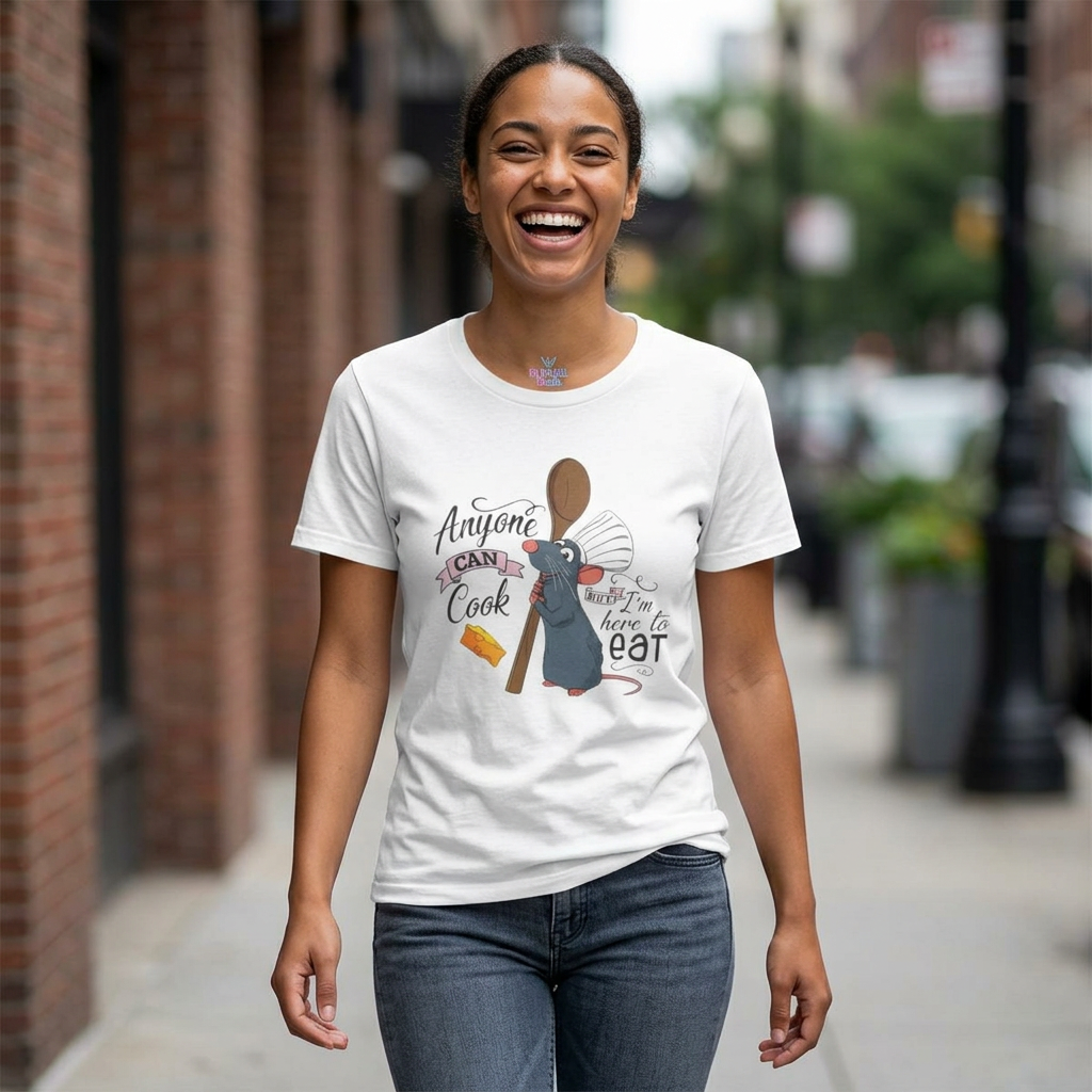 Unisex anyone can cook Tee