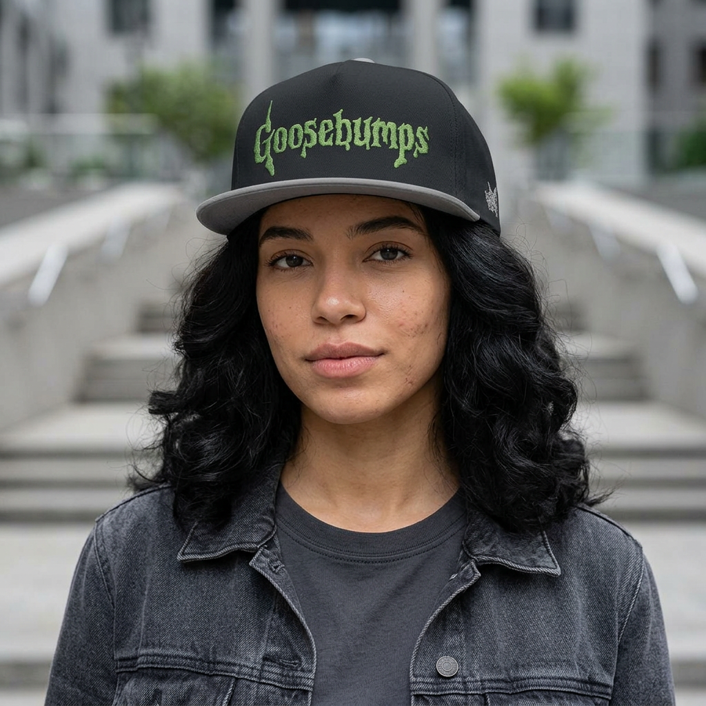 Flat goosebumps Cap (Embroidery)
