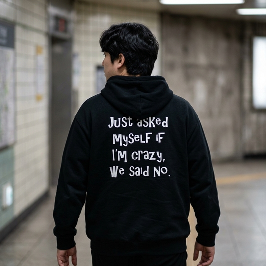 Unisex talking to myself Hooded Sweatshirt