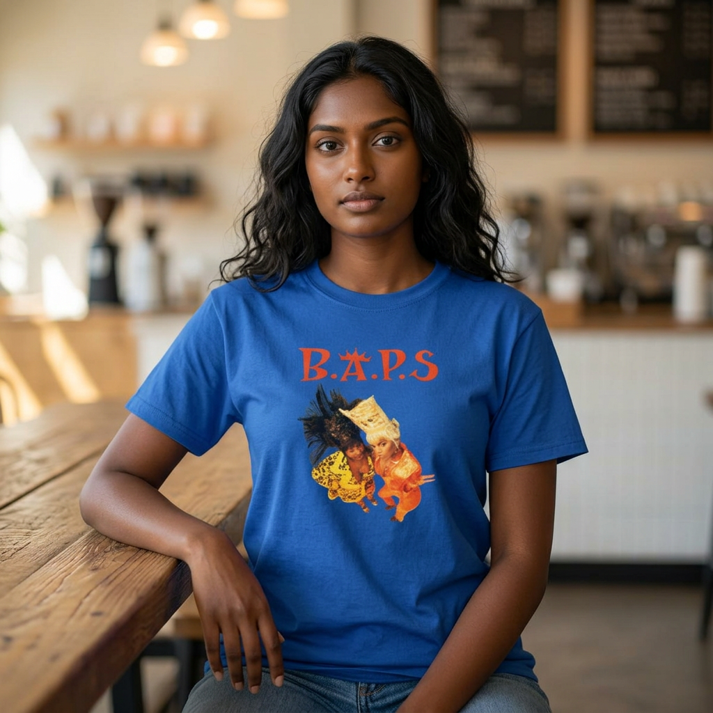 Women B.A.P.S Heavy Cotton Tee
