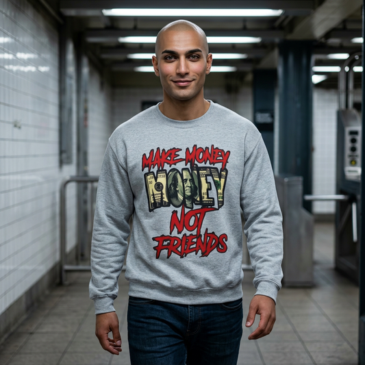 Unisex make money not friends Sweatshirt