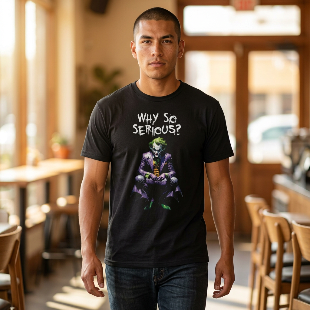 Unisex why so serious? Tee