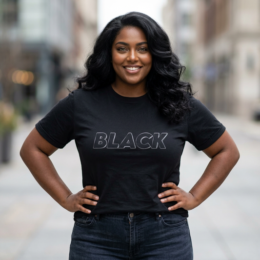 Unisex black Softstyle T-Shirt