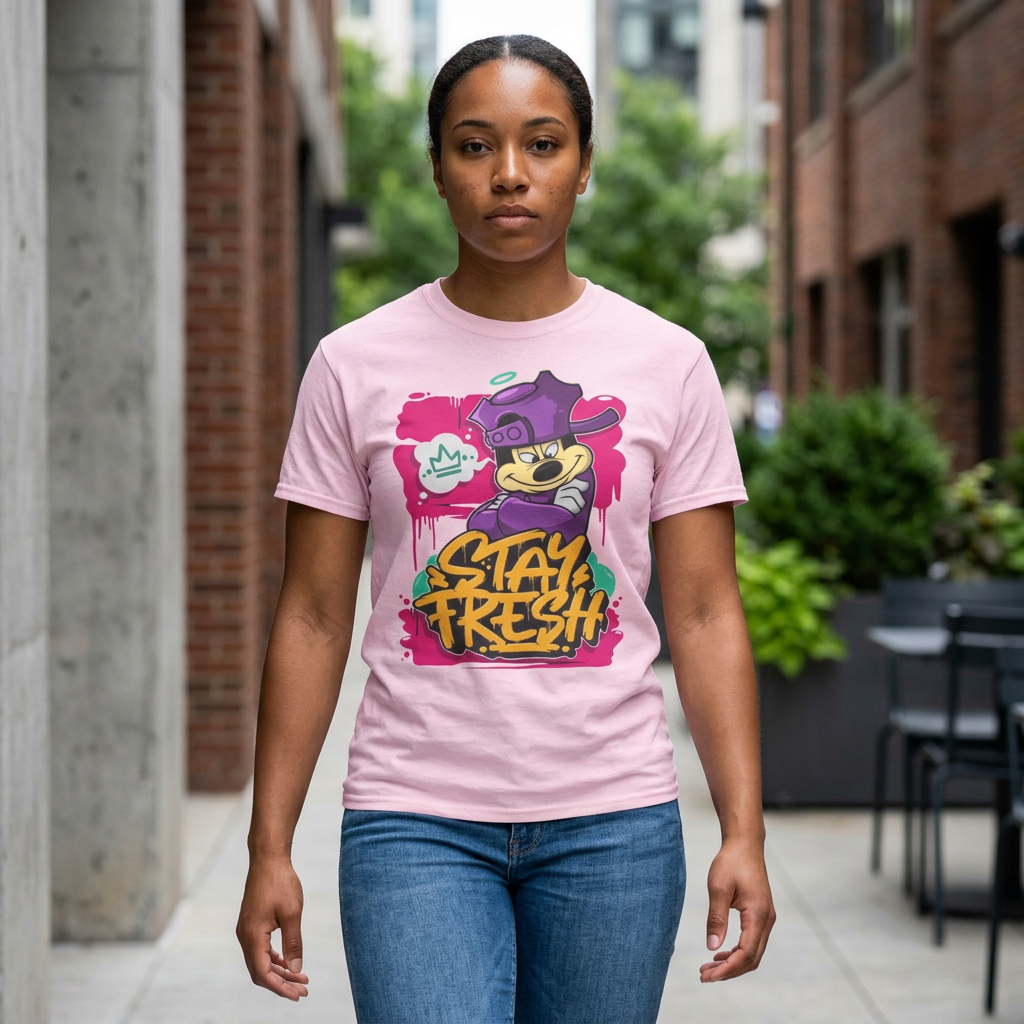 Women Stay Fresh Cotton Tee