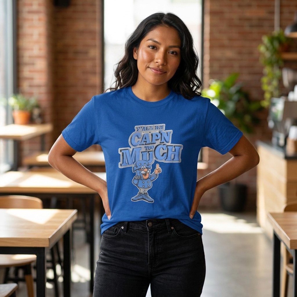Unisex capn much Cotton Tee