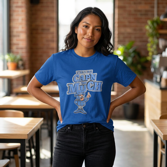 Unisex capn much Cotton Tee