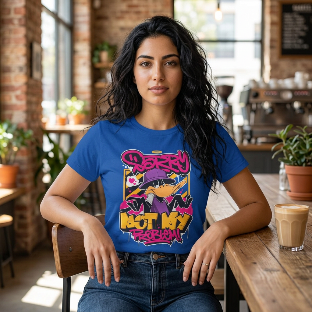 Unisex sorry not my problem Cotton Tee