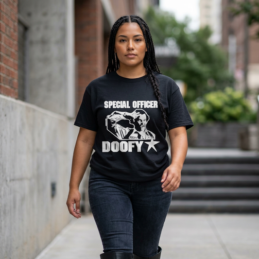 Unisex Special officer Doofy Cotton Tee