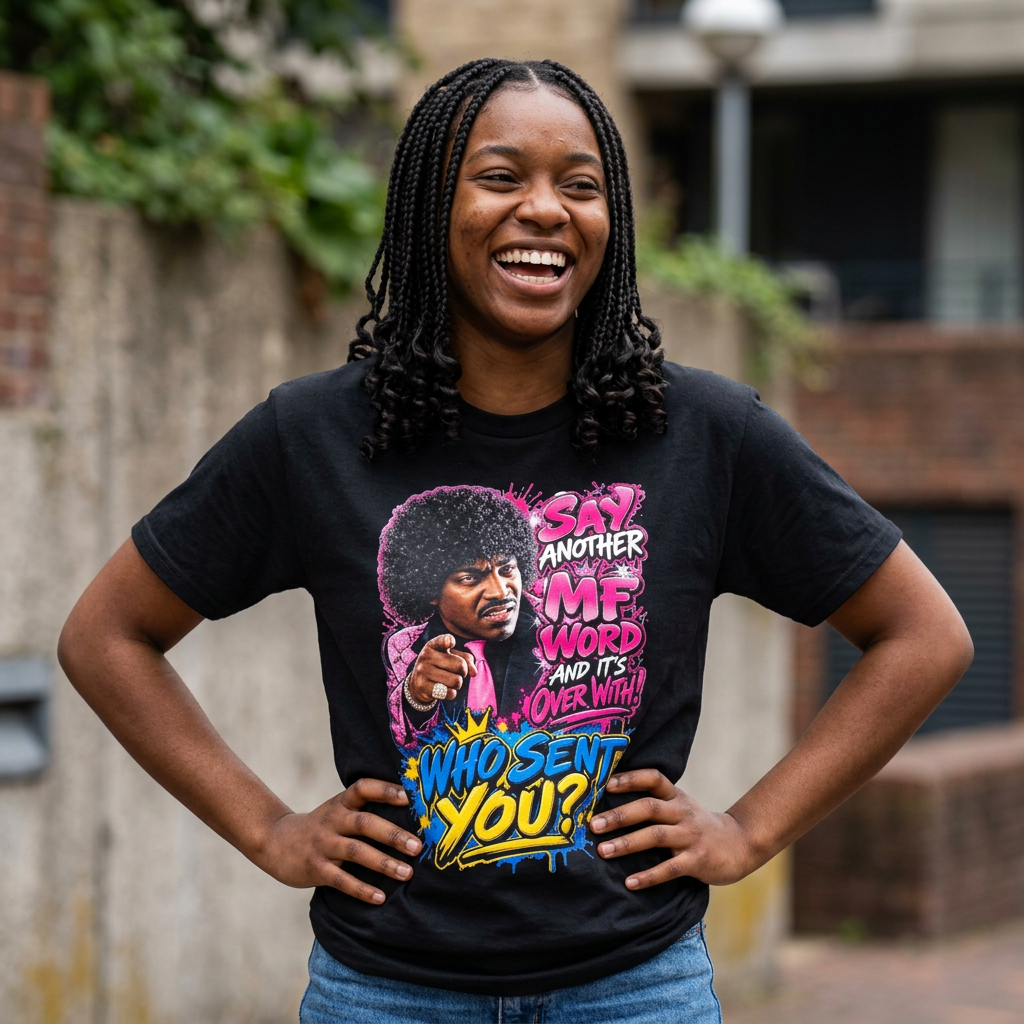 Unisex say another MF Cotton Tee