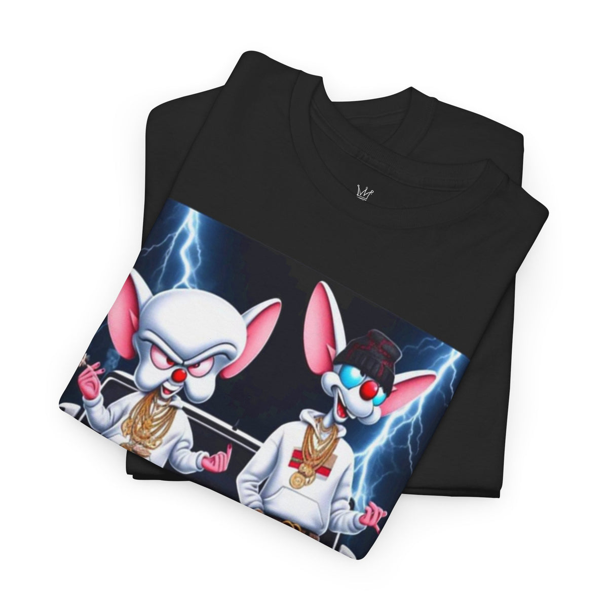Unisex pinky and the brain Heavy Cotton Tee