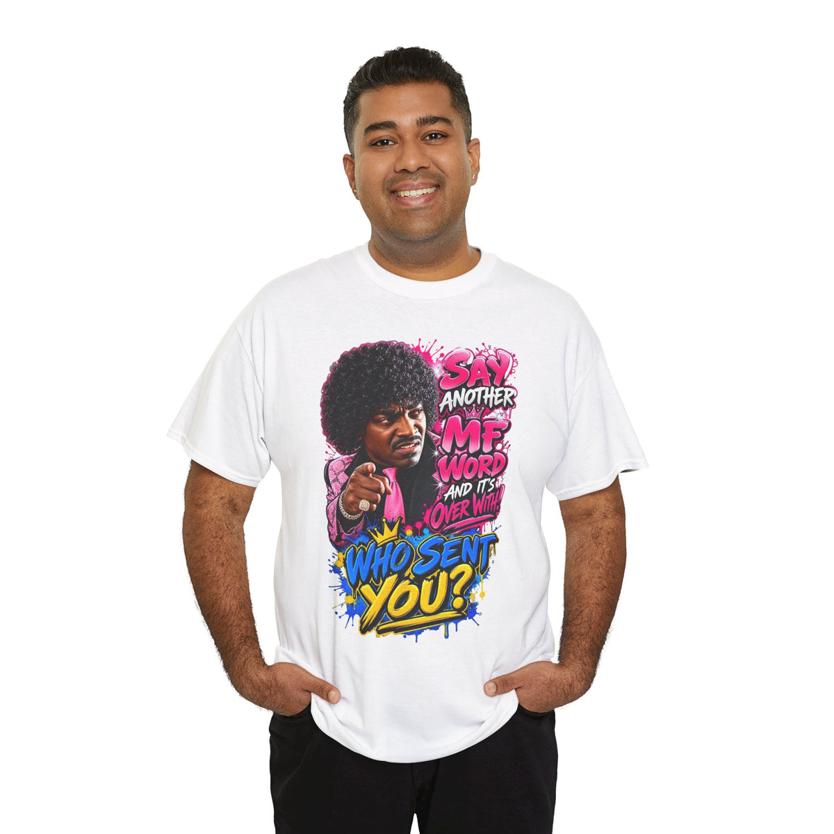 Unisex say another MF Cotton Tee