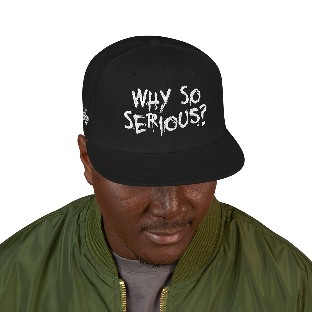 Snapback why so serious? (Embroidery)