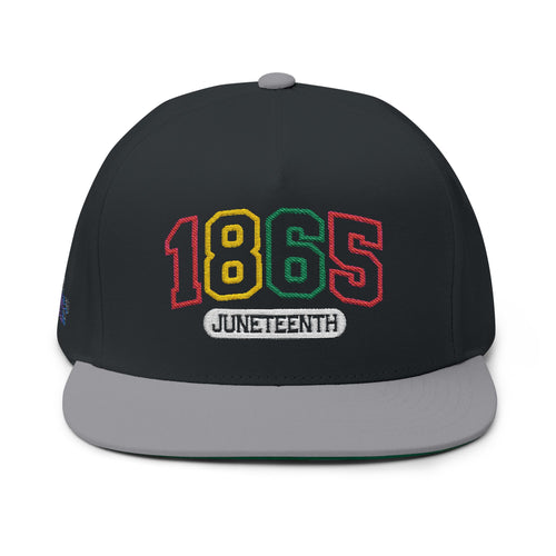 1865 Flat Bill Cap (Embroidery)