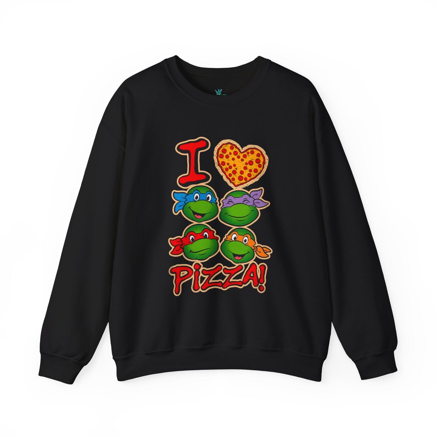 Unisex I love pizza Crewneck Sweatshirt