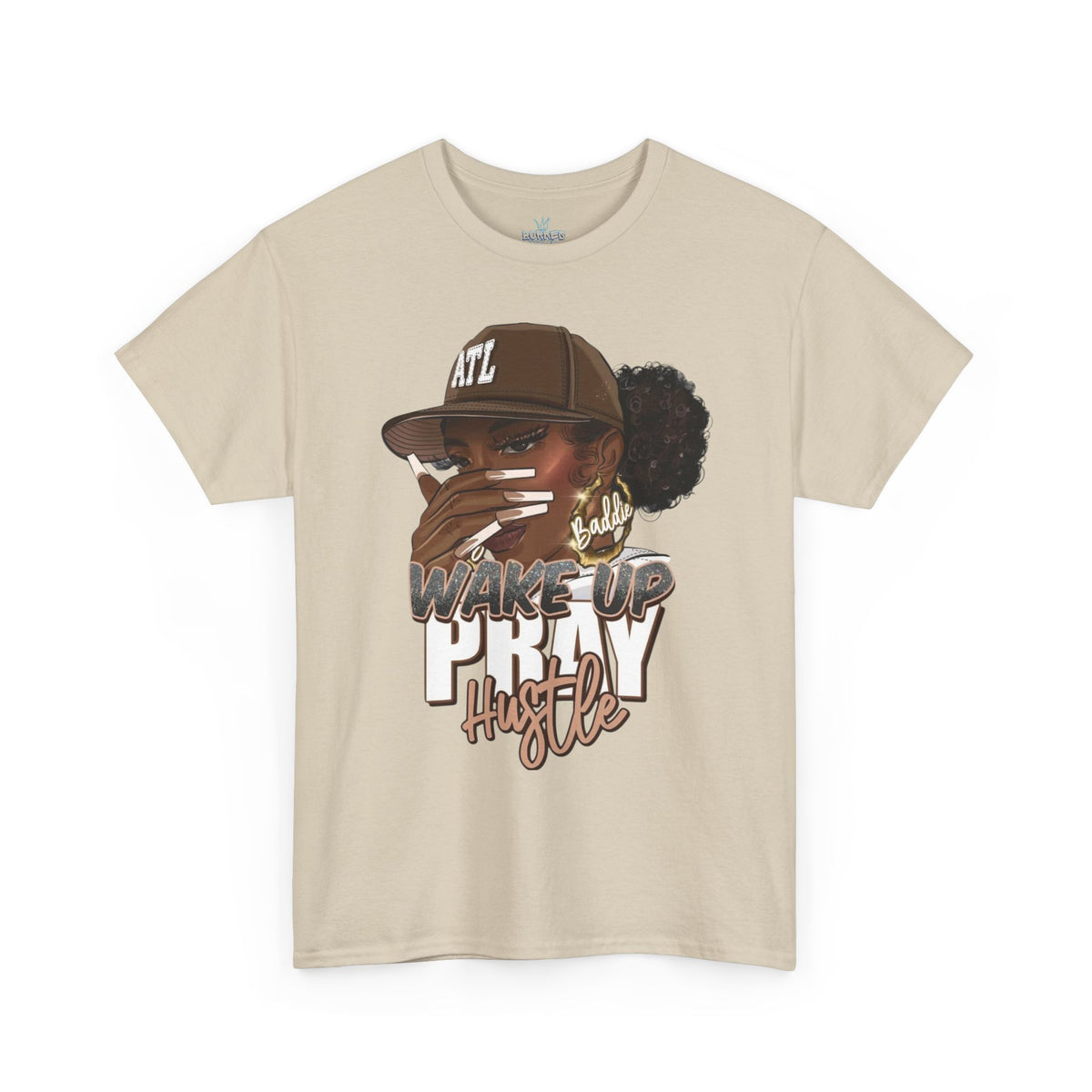 ATL wake up party and hustle Cotton Tee